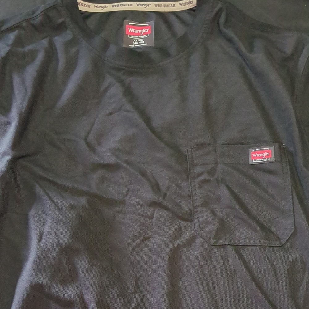 Wrangler Classic Black Short Sleeve Tee